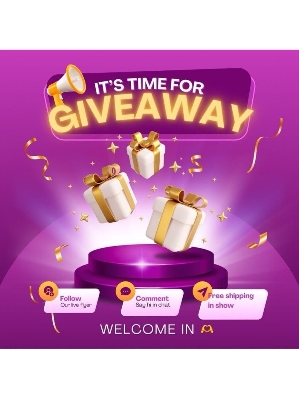 Host Giveaway & Free Bundle Shipping Today!